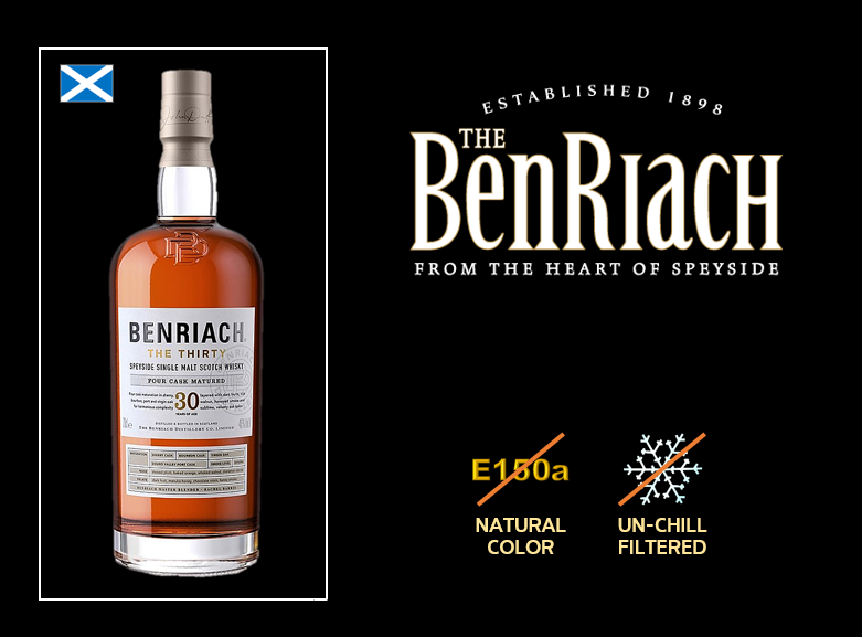 Review #861 : BenRiach – The Thirty