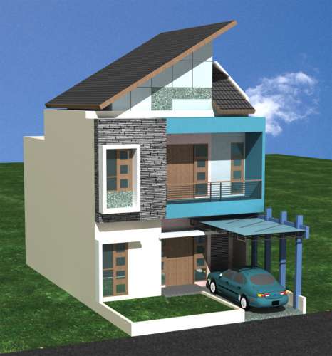 Model Rumah Minimalis 2 Lantai