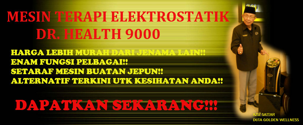 MESIN TERAPI ELEKTROSTATIK: SONOTRON