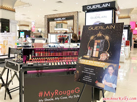 SOGO, Let’s Kiss and Makeup, Glam Up With GUERLAIN Workshop, Guerlain, Holiday Makeup Collection, 190 Years Special Limited Edition, Rouge G de Guerlain, Guerlain Météorites Electric Pearl, Guerlain Limited Edition Electric Look, Makeup, Beauty