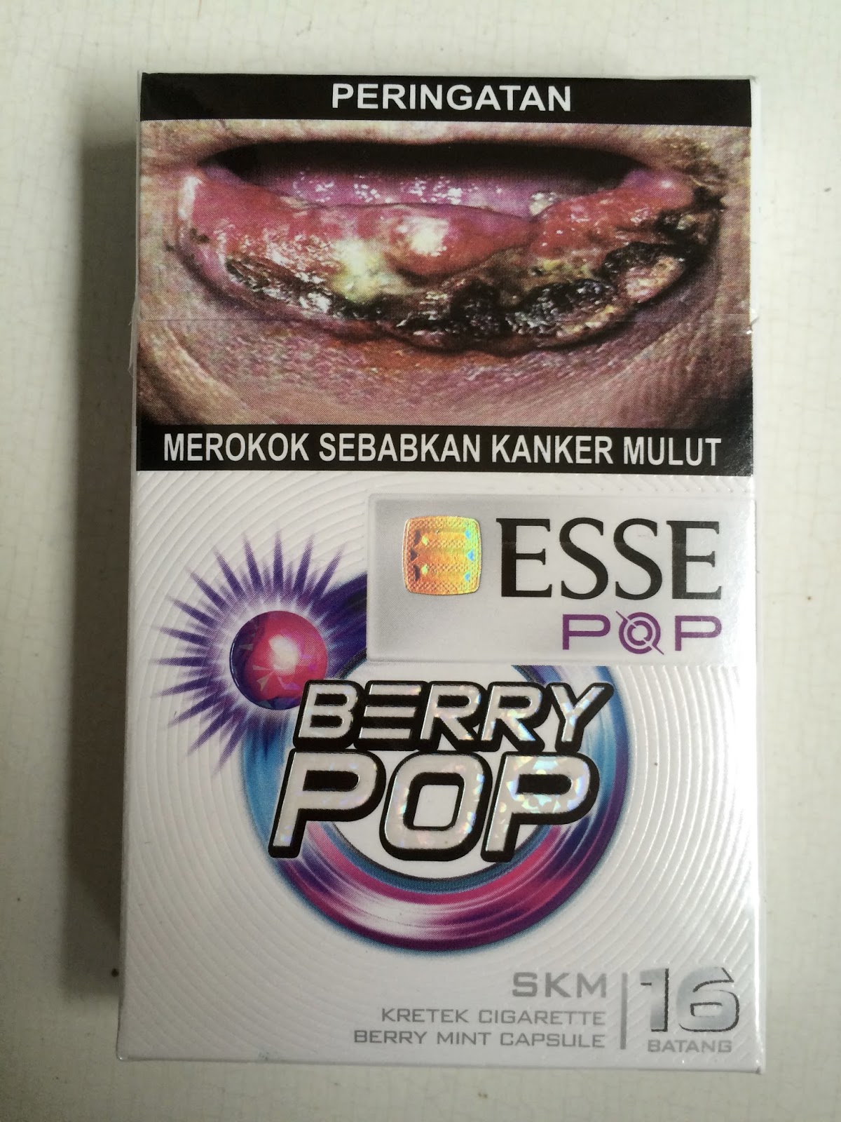 Esse Pop Berry Mint SKM LTLN Regular Pertama dari Esse 