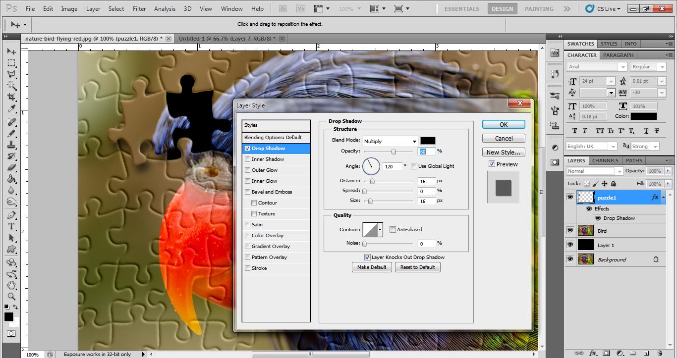 Cara Membuat Foto Effect Puzzle Dengan Photoshop Hardilist