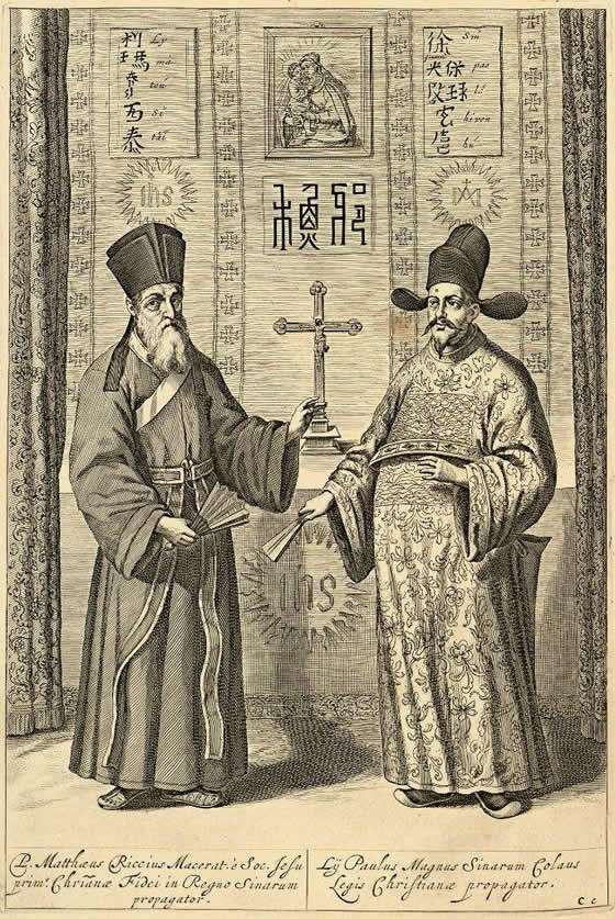 Matteo Ricci and Xu Guangqi