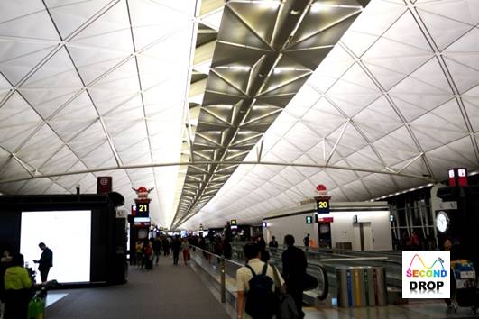 Second Drop Attractions: Analysis of Hong Kong International Airport