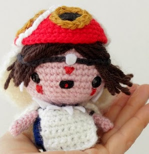 http://www.thesunandtheturtle.com/2015/01/princess-mononoke-free-amigurumi-pattern.html