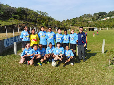 Equipe Feminina da escola Manoel Lucas Prisco conquista primeira colocação no JIME 2013 