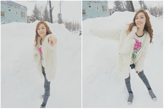 SNSD Jessica Official Websites Pictures