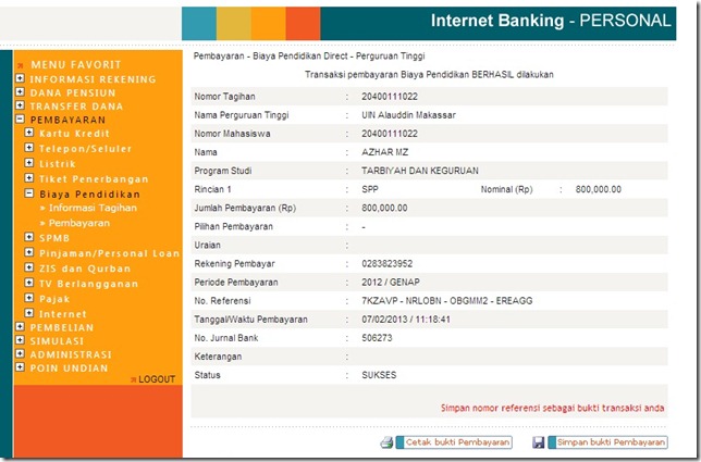 SPP via ibank2