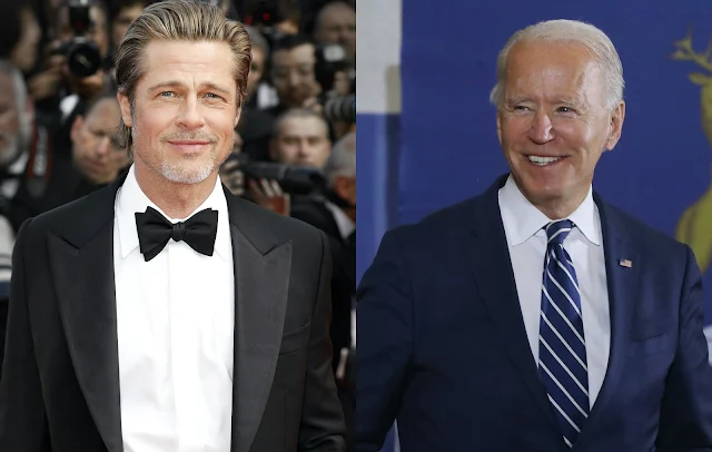 Brad Pitt publicly endorsed Joe Biden in a new campaign ad