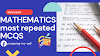 Most Repeated Mathematics MCQS for Test Preparation | for IBA | STS grade 5 to 15 jobs