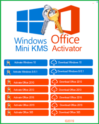 Windows et Office Mini KMS Activator 1.1