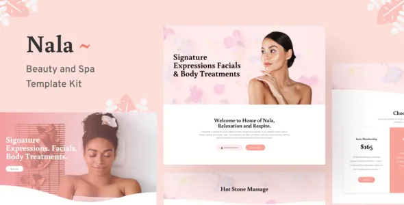 Beauty and Spa Template Kit