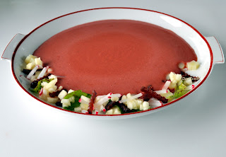 Rote Bete Suppe mit Apfel Rote Bete Suppe