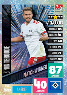 Topps Match Attax Bundesliga Extra 2020-2021 Hamburger SV Set