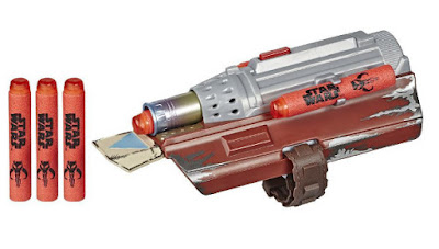 CONTENIDO NERF Star Wars : The Mandalorian - Lanzacohetes Mandaloriano