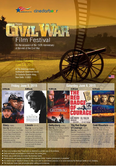 American Civil War, Film Poster, Cinedarbaar, American Center