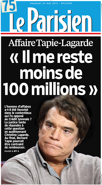 Bernard Tapie Le Parisien