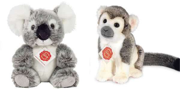 Teddy Hermann Koala and Grey Monkey