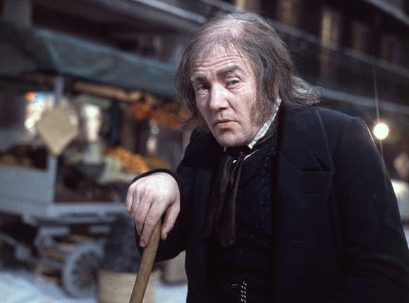 Albert Finney as Scrooge