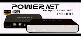 Atualizacao do receptor Megabox Powernet P990 HD V0016P