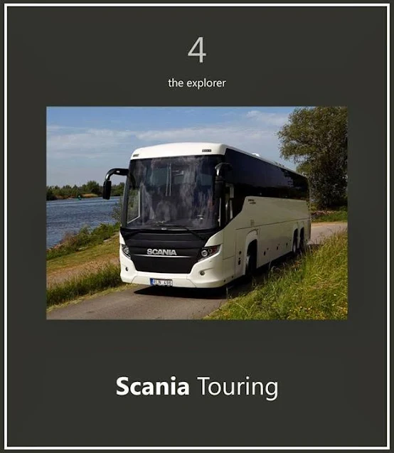 Scania Touring 7 Bus terbaik Dunia