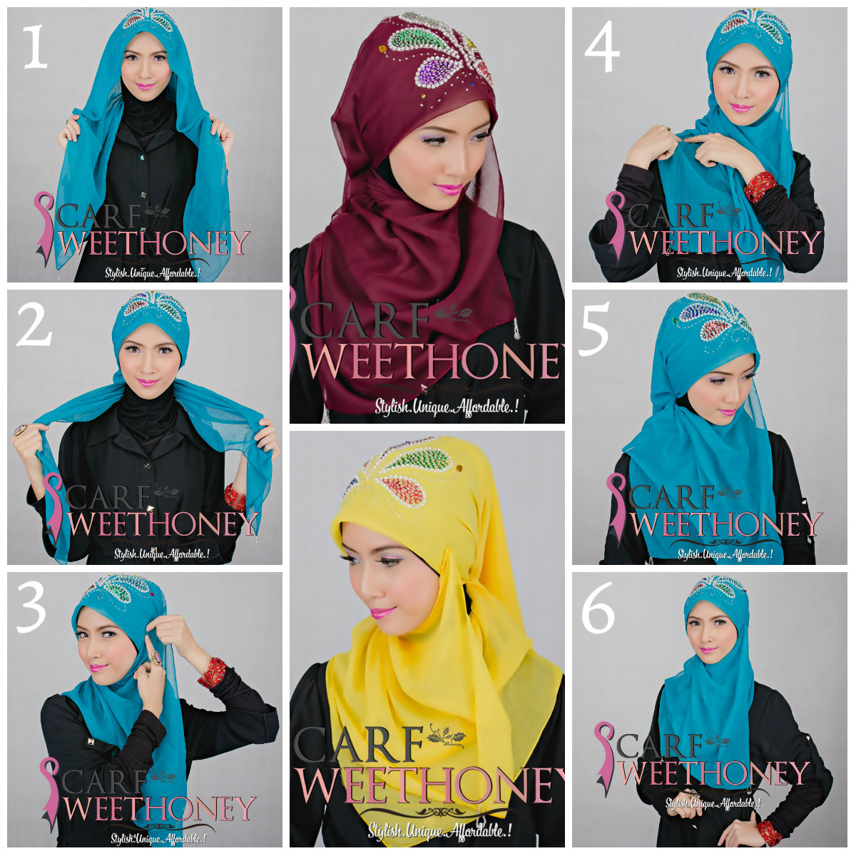 20 Cara Berhijab Trend Tahun 2017 Tutorial Hijab Terbaru Tahun 2017