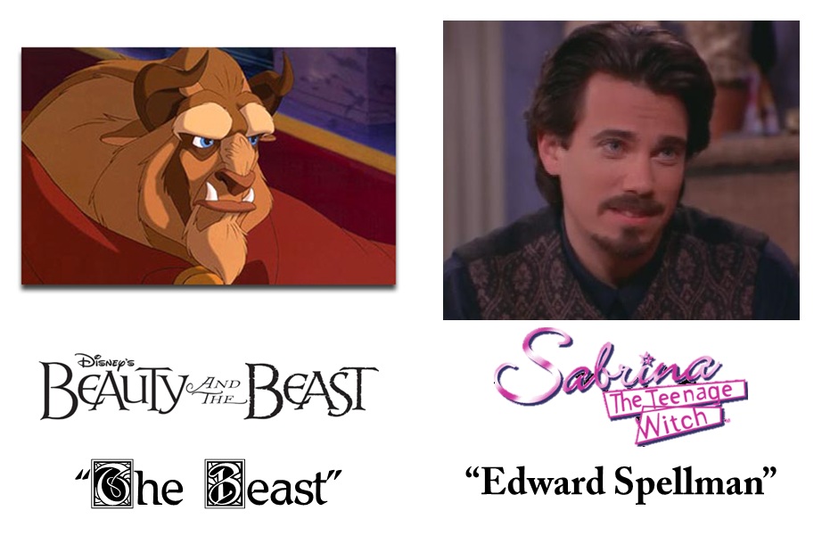 But the Beast was voiced by Robby Benson known to Patsy Blondie I'm sure 