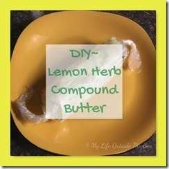 DIY Lemon Herb Butter