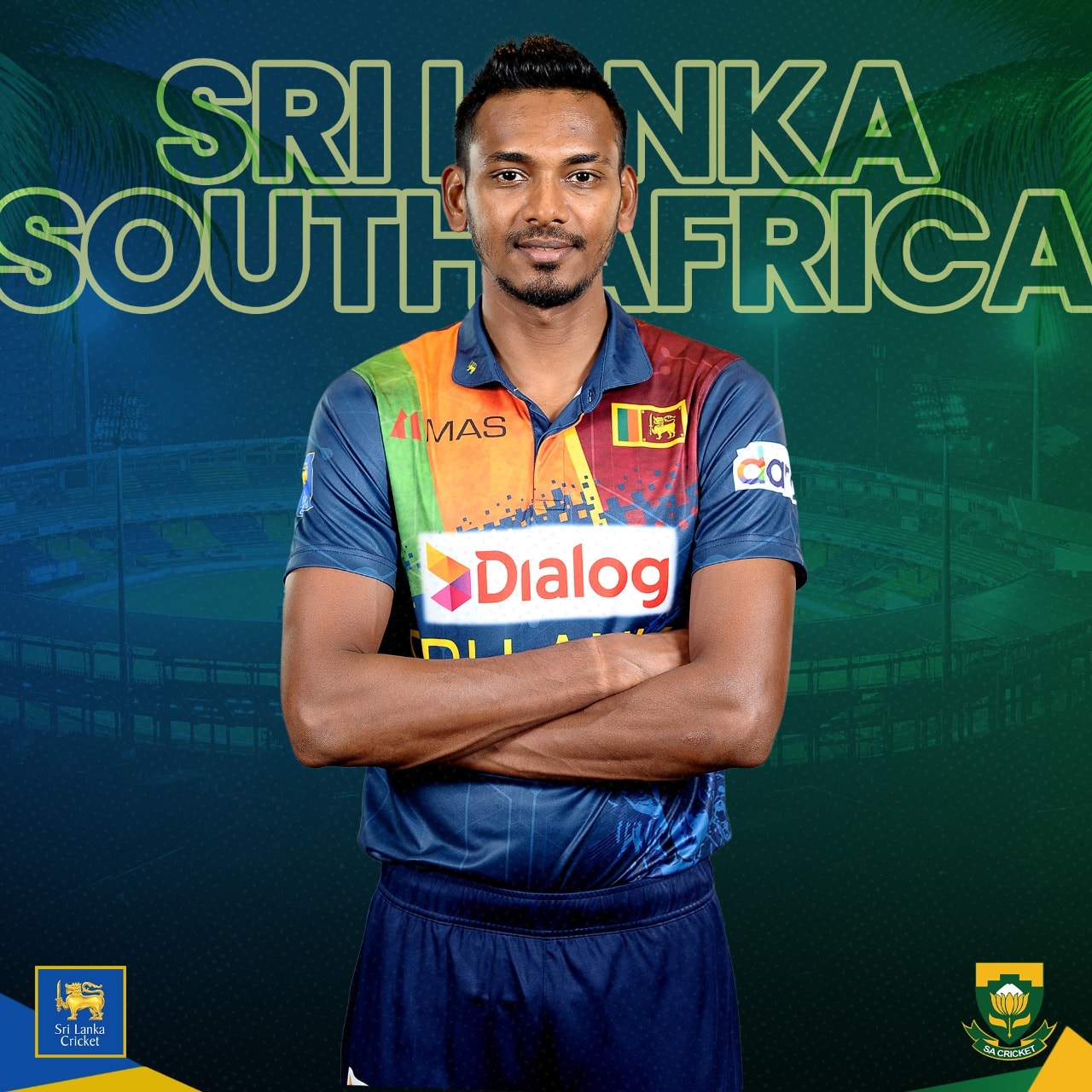 Here's Srilankan squad for the T20I series vs south Africa