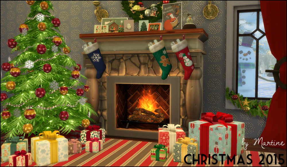 My Sims  4 Blog Christmas  Decor  by Martine