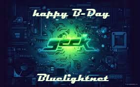 Bon Anniversaire Geek Bluelightnet