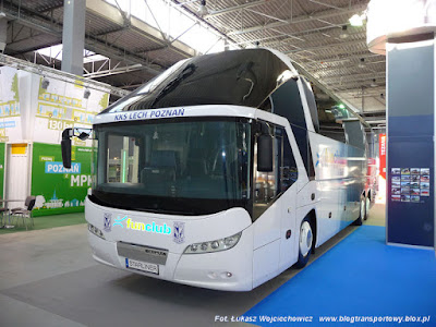 Neoplan N5217 Starliner, Fun Club, Lech Poznań, TransExpo 2010, Kielce