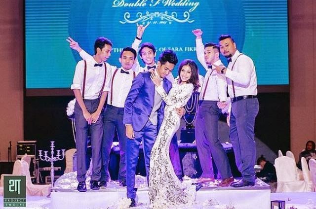 Indahnya Majlis Resepsi Faralyna Idris & Fikri Abdullah 