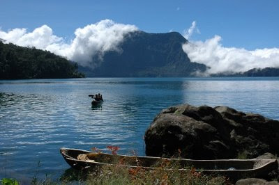 Seven Lakes Mountain In Kerinci Indonesia
