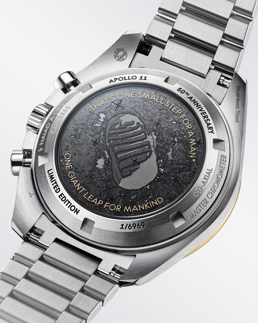 Réplica do relógio Omega Speedmaster Apollo 11 50th Anniversary Limited-Edition