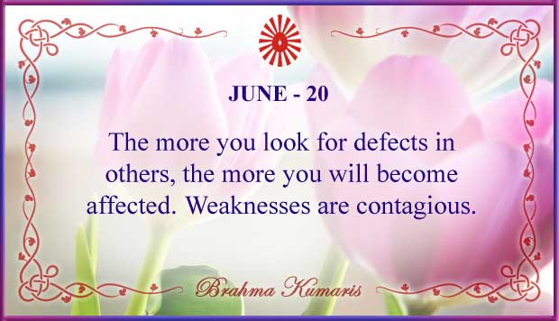 Thought For The Day June 20