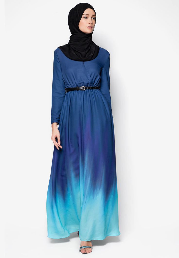  Contoh  Dress  Muslimah Untuk Pesta