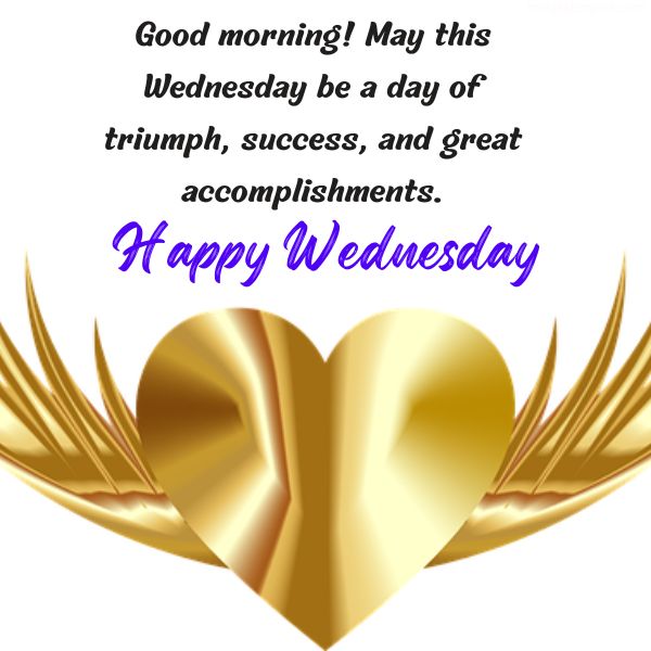 Good Morning and Happy Wednesday Blessings Images with Inspirational Quotes