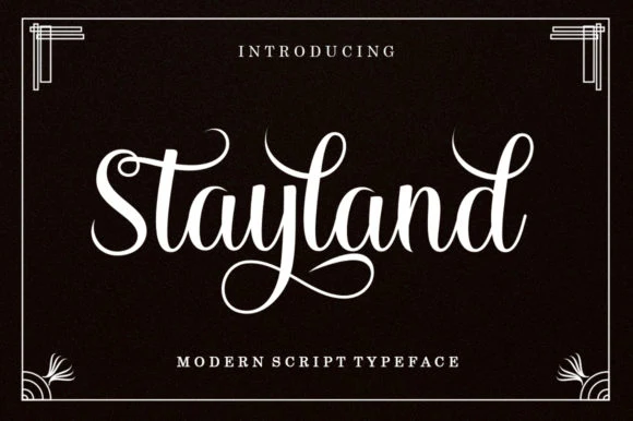 Stayland Calligraphy Font