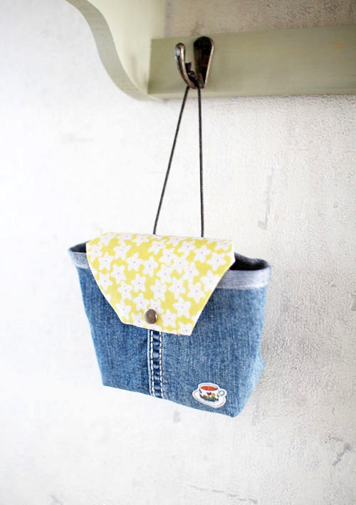 How to make handbag from old jeans. DIY Tutorial in Pictures. 