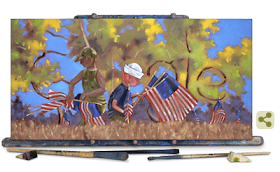 Doodle de Google para el Veterans Day 2019