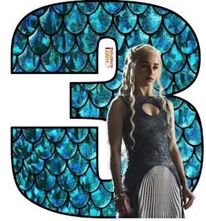 Abecedario Madre de Dragones. Mother of Dragons ABC.