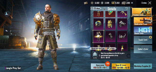 PUBG MOBILE | NEW MASKED WASP SET IN PREMIUM CRATE JUN 2021