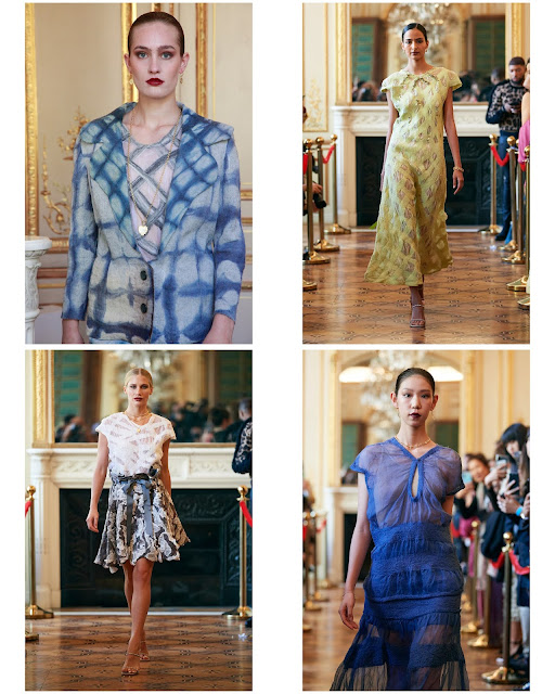 Shelley Felten's designs on the runway in Paris.