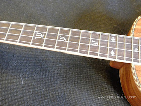 PSI-S-LEO II Tenor ukulele fingerboard