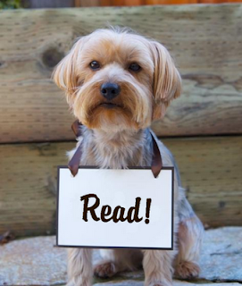 Dog says read