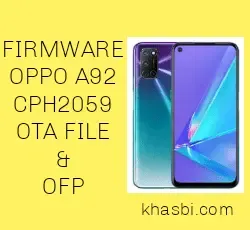 Firmware Oppo A92 (CPH2059) Full File Tested