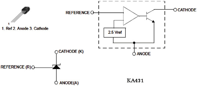 Hình 11 - IC khuếch đại vi sai - KA431 