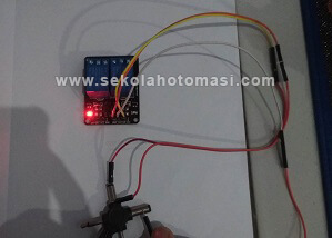 pengecekan relay www.sekolahotomasi.com