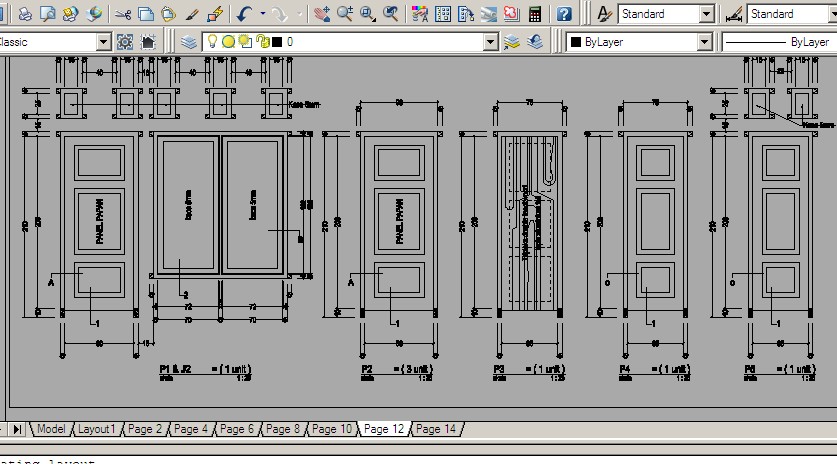 CONTOH DESAIN GAMBAR DAN RAB RUMAH DINAS DESAIN GAMBAR 